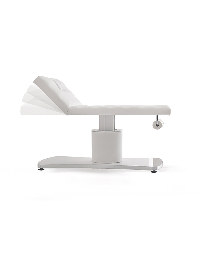 E-Motion - Weiße massageliege - mit Motor